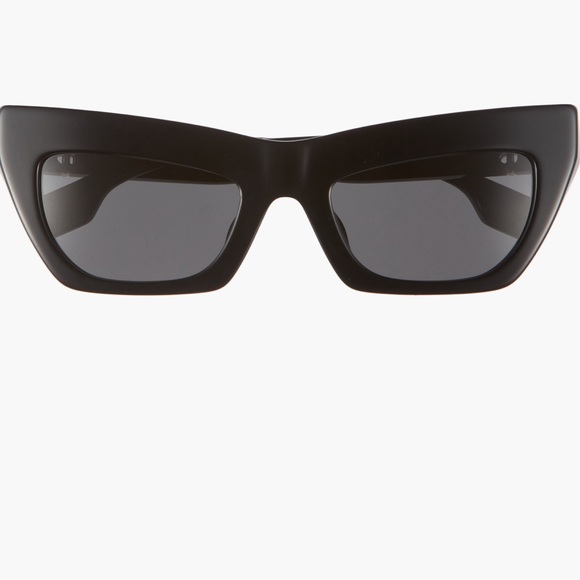 Burberry Accessories - Burberry Black Cat-Eye Sunglasses NWT